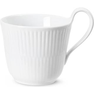 Royal Copenhagen - White Fluted Krus Med Høj Hank 24 cl - Kaffekopper