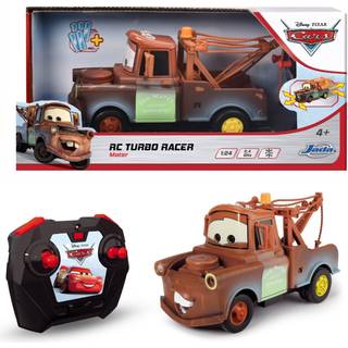 Disney Cars Fjernstyret Bil Turbo Mater 1:24