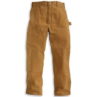 Carhartt herrefirma Duck Double -Front Work Dungaree Pant - 33W X 30L - Carhartt Brown