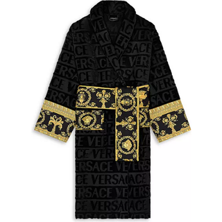 Versace Home Barocco cotton bathrobe - multicoloured - S