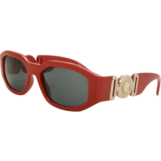 Versace Mand VE4361 533087 Solbriller Nylon Rød Grå Geometrisk Normal - Rød