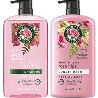 Urteessenser Shampoo og balsams?t Glat samling med E-vitamin Hyben Jojoba til skinnende h?r Parabenfri Sikker til farvebehandlet h?r 29,2 Fl Oz h