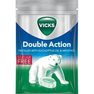 Vicks Halspastiller Double Action 72 gr.