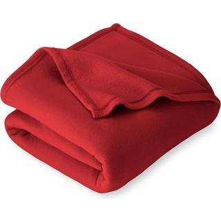 Bare hjem Polar fleece tæppe - Twin/Twin XL -tæppe - Hvid - Varm & hyggelig - Premium Fleece - Tæppe til sengetofa Camping Rejse og kolde nætter