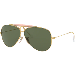 Ray-Ban RB3138 Shooter W3401 58 Solbriller Mænd Guld - Gold - 58mm