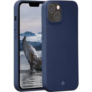 dbramante1928 iPhone 14 Monaco Bagside Cover - 100% Genbrugsplast - MagSafe Kompatibel - Pacific Blue