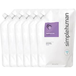Simplehuman 1L flydende håndsæbe refill pose, lavendel