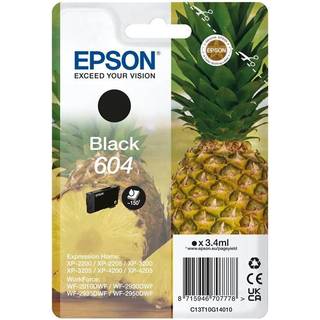 Epson 604 - black - original - ink cartridge - Blækpatron Sort