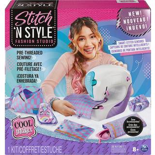 Cool Maker Stitch n Style Fashion Studio symaskine med mønster og tilbehør