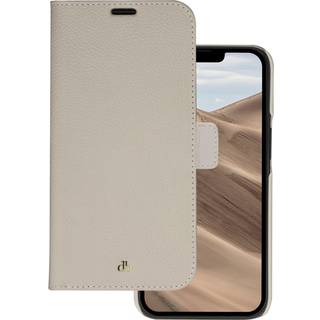 Dbramante1928 iPhone 14 Pro New York 2-i-en Læder Flipcover - Sort