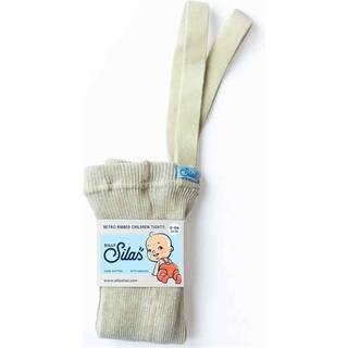 Silly Silas GOTS Strømpebukser Peanut Blend 3-6 Months  Beige  3-6 måneder  Unisex