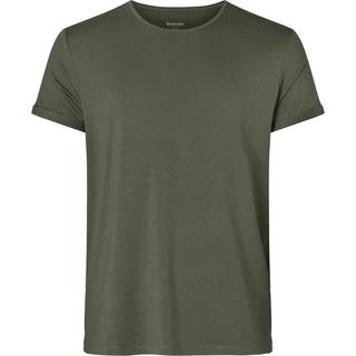 RESTERÃDS bambus Jimmy TEE FSC T-shirt i grøn med rund hals til herre
