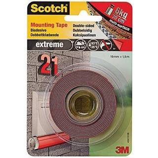 Scotch monteringstape 19mmx1,5m rød