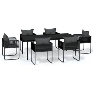 Spisebordssæt til Haven - 200 cm bordlængde / 6