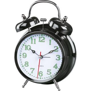 Hama "Nostalgia" Alarm Clock black