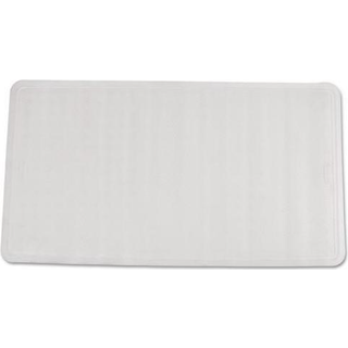 Rumbermaid kommercielle produkter SAFTI-Grip Bath Mat Stor hvid sugest?ttet latexfri til kommerciel/boligbrug til hjem/hotel/bruser/badekar