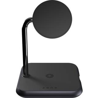 ZENS 3i1 Trådløs Magnetisk Qi Oplader 10W - Sort