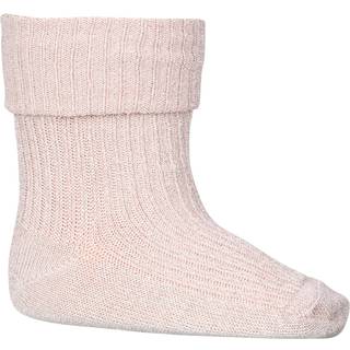 MP Denmark - MP Ida Viscose Rib Ankelstrømper - Rose Dust - 15-16