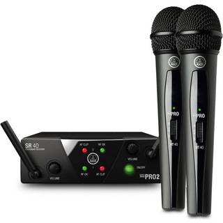 AKG WMS40 MINI Vocal Trådløst sæt US25A: 537.500MHz