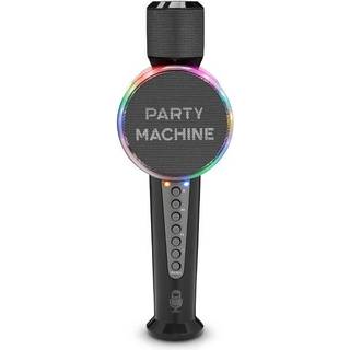 Sangmaskine tr?dl?s karaoke -mikrofon til b?rn og voksne festmaskine mikrofon (sort) - b?rbar h?ndholdt Bluetooth -mikrofon med h?jttaler & stemm