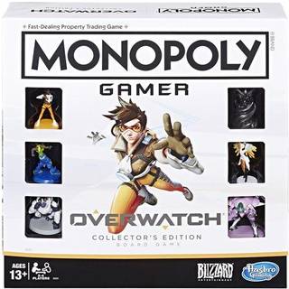 Monopol Gamer Overwatch Collector's Edition Board Game i alderen 13 ?r og UP Gift til Overwatch -spillere