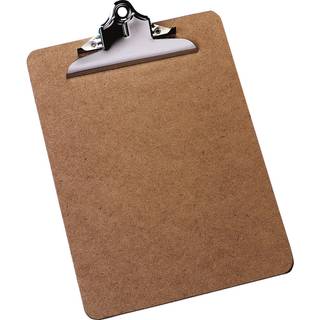 Q-connect clipboard i træ i A4 med kraftig klemme