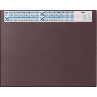 Durable Skriveunderlag m. topkalender | Rød