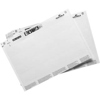 Durable indstiksetikette A5 ark, etikette 200x30mm til C-profil - 20 ark