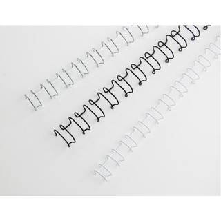 Multibindwire ryg GBC A4 21 ringe 8mm Hvid 100stk. IB165184