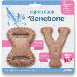 Benebone Puppy 2-Pack Dental Chew/Wishbone