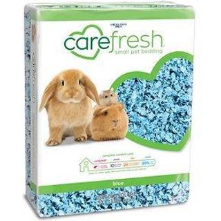 carefresh 99% støvfri blå naturligt papir Lille kæledyr sengetøj med lugtkontrol 50 l