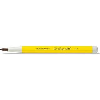 Leuchtturm1917 - Drehgriffel Writing Pen (Lemon) - Ballpoint Pen med kongelig bl? bl?k inkluderet