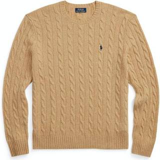 Polo Ralph Lauren Cable-knit wool cashmere sweater - brown - EU 54
