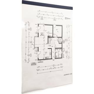 Durable DURAFIX RAIL selvhæftende magnetisk klemskinne 297mm blå