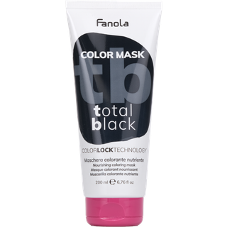 Fanola Color Mask Farve maske 200 ml Total Black