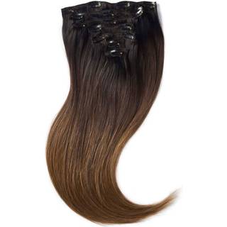 Rapunzel of Sweden Clip-on set 7 pieces 50 cm Deep Brown ColorMelt C1.2/5.0