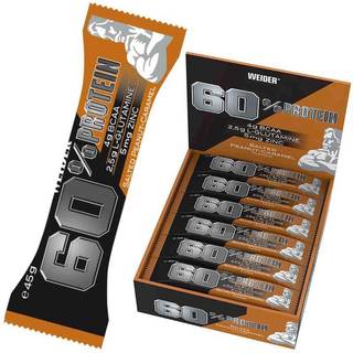 Weider - 60% Protein Bar, Saltet Peanut-Karamel - 24 x 45g