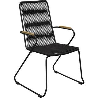 Venture Design, Bois spisebordsstol sort 2-pak