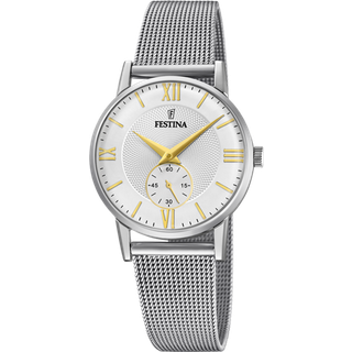 Festina F20572-2 Retro Sølvfarvet/Stål Ø29 mm