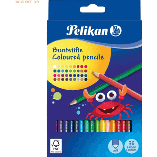 Pelikan Farveblyanter, 36 stk.