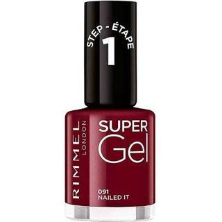 Rimmel Super Gel Geleneglelak uden UV/LED forsegling Skygge 091 Nailed It 12 ml - 12 ml