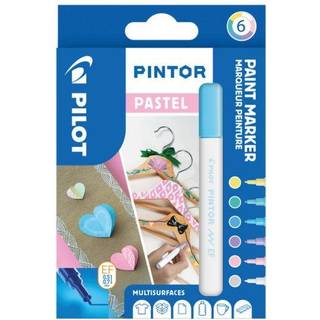 Pilot Pintor Marker | EF | Pastel | 6 farver