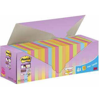 Post-it Super Sticky Z-Notes 76x76mm, pakke a 24 blokke