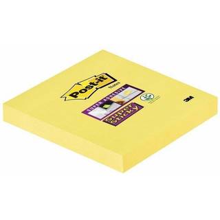 Post-it super sticky notes 76x76mm 90 ark gul 12 pack