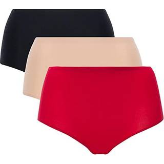 Chantelle Chantelle One Size Soft Stretch Seamless High Waisted Black Knickers 3 Pack