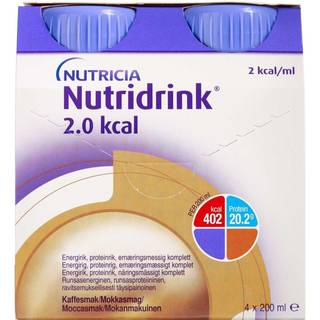 Nutridrink Protein 2.0 Mokka 4 x 200 ml