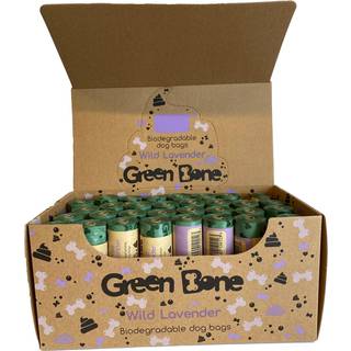 Green Bone 960 Pakker Med Lorteposer - Lavendel