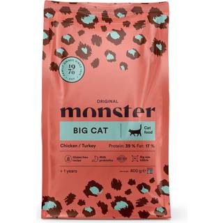 Monster Cat Original Big Cat Chicken & Turkey - 400 g