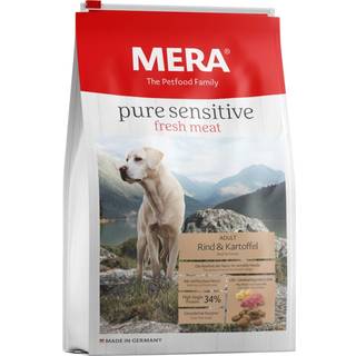 12,5 kg Mera Adult fresh meat Oksekød & Kartofler High Protein