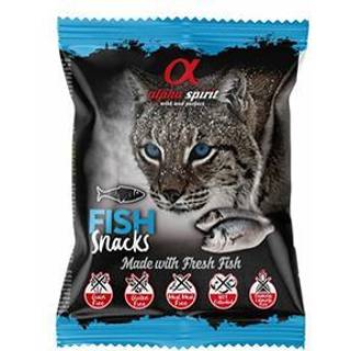 Alpha Spirit, Fresh Fish Snack, Kat, 50 g -